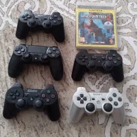 دسته PS4 و PS3 و بازی اورجینال Uncharted 2