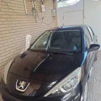 پژو ۲۰۷ مشکی تمیز کم کار خانگی