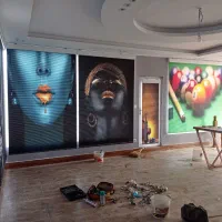 کاغذدیواری حراجی ونصب کاغذدیواری -پخش پرده زبرا|خدمات پیشه و مهارت|فردیس, فردیس|دیوار