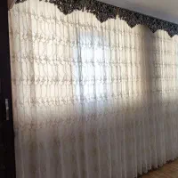 پرده پذیرایی و اتاق خواب