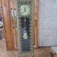 ساعت ایستاده برنجی