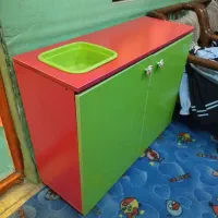 یخچال و کابینت ظرف شوئ