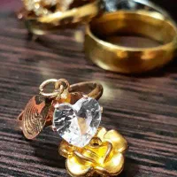 انگشترفانتزی فقط85ت انگشتر استیل فقط 120ت