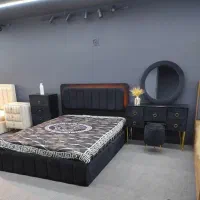 تخت خواب دونفره با سرویس کامل//مدل سوسن. sosan