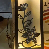 چراغ خواب دیواری چوبی نو