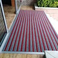 پادری آلومینیومی و ترمز پله سمباده‌ای اداری