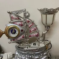چراغ خواب  ساعت دارمدل کشتی