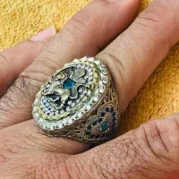 انگشتر جواهری تمام دست ساز شناسنامه دار