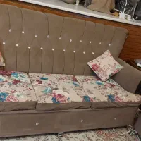 فروش مبل راحتی هفت نفره و میز ناهار خوری ۸ نفره