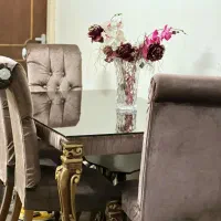 میز ناهار خوری ۴ نفره کاملا سالم و در حد نو|میز و صندلی غذاخوری|اهواز, سلطانمنش|دیوار