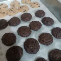 کوکی دبل چاکلت و ساده