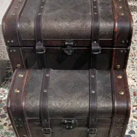 دو سایز صندوق چوبی سنتی و کار شده|صنایع دستی و سایر لوازم تزئینی|رشت, کوی یخ|دیوار