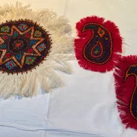 رومیزی پته دوزی