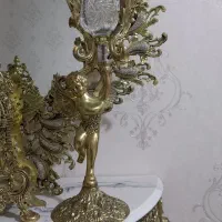 اینه و شمعدان|آینه|قزوین, |دیوار