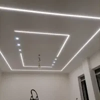 اجرای کناف کمپارس تایل قرنیز ماربل و ترمو