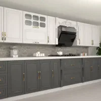 سرویس کابینت آشپزخانه نئوکلاسیک مدل راشا