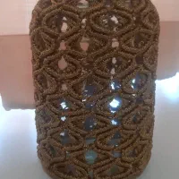 گلدون مکرومه