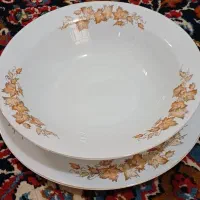 کاسه و بشقاب بزرگ میوه نو و جدید|ظروف سرو و پذیرایی|اصفهان, مرداویج|دیوار