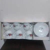 فنجان ونعلبکی فرانسوی قدیمی