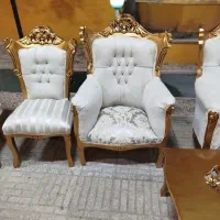 3سرویس مبل سلطنتی به همراه میزجلومبلی|مبلمان خانگی و میز عسلی|مشهد, احمدآباد|دیوار