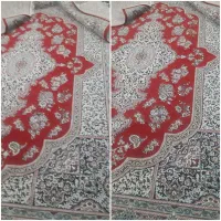 فرش جفتی وتکی تمیز معاوضه|فرش|فلاورجان, |دیوار