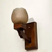 لوستر چوبی|لوستر و چراغ آویز|تهران, هروی|دیوار