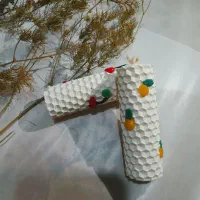 شمع های هنری مناسب هدیه و دکور|صنایع دستی و سایر لوازم تزئینی|بندر ترکمن, |دیوار