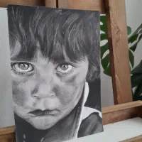 هدیه گرانبها طراحی چهره|تابلو، نقاشی، عکس|ملکآباد, |دیوار