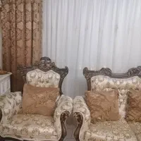 مبل استیل سلطنتی|مبلمان خانگی و میز عسلی|نظرآباد, نظرآباد|دیوار