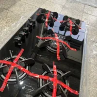 اجاقگاز رومیزی صفحه شیشه طرح پادیسانی