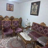 مبل استیل شیک ۷ نفره و میز غذا خوری ۸ نفره|مبلمان خانگی و میز عسلی|تهران, آهنگ|دیوار