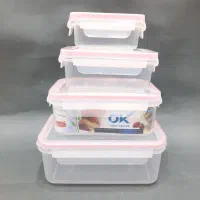 ظرف نگهدارنده اوکی ۴ تیکه ظرف OK ظرف غذا|ظروف نگهدارنده، پلاستیکی، یک‌بارمصرف|تهران, فلسطین (میدان انقلاب)|دیوار