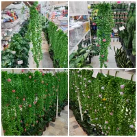 ریسه آویز گل مصنوعی شمشاد پونه