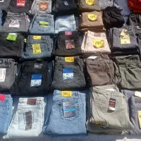 شلوار مام راسته بگ کارگو اسلش