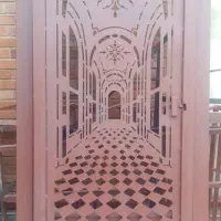 درب حیاط کوچک