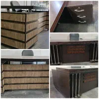 دو عدد میز‌ اداری