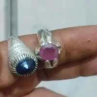 انگشتر یاقوت نقره|جواهرات|زابل, |دیوار