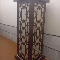 آباژور لامپ دار.