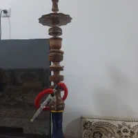 قلیان بلند با چوب گردو