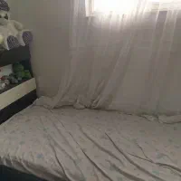 تخت یک نفره همراه باتشک پاتختی|تخت و سرویس خواب|شاهرود, |دیوار