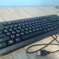 موس TSCO و کیبورد HP تمیز|قطعات و لوازم جانبی رایانه|لامرد, |دیوار