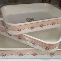 ست سه تایی تابه چینی|ظروف سرو و پذیرایی|شیراز, انجیر|دیوار