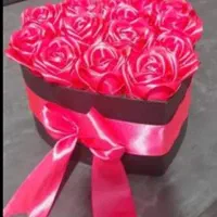 گل روبانی زیبا|گل مصنوعی|مراغه, |دیوار
