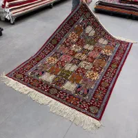 دو ذرع چله ابریشم خشتی|فرش|اراک, |دیوار