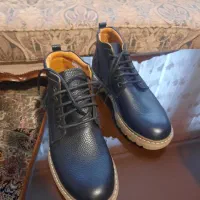نیم بوت چرم طبیعی سایز ۳۸