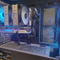 سیستم نسل ۱۳ همراه rtx 4070 مانیتور سامسونگ ۲k|رایانه رومیزی|میبد, |دیوار