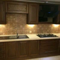 کابینت درجه یک ام دی اف و رو کش چوب|مصالح و تجهیزات ساختمان|خاوران, |دیوار