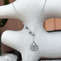 گردنبندهای نقره جذاب و لوکس