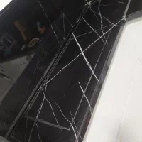 چوب ۵سانتی مشکی با رگه های سفید