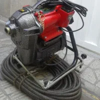 لوله بازکنی با دستگاه ژنراتور برقی